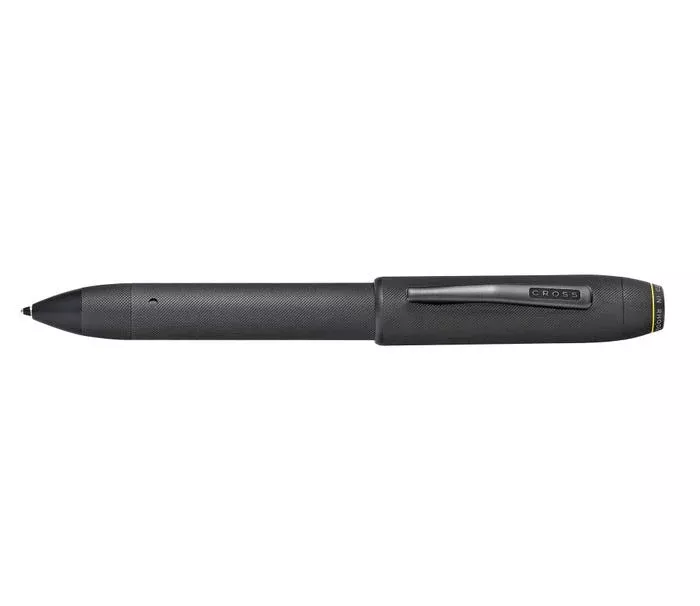 AT Cross Tech Pro Black w/ Micro Knurling Active Stylus / Ballpoint Pen