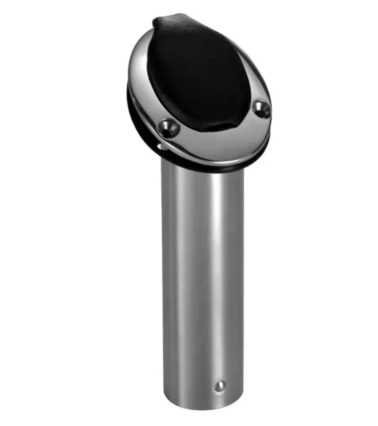 Attwood 30° Closed End Rod Holder with Black Insert• 66470-7