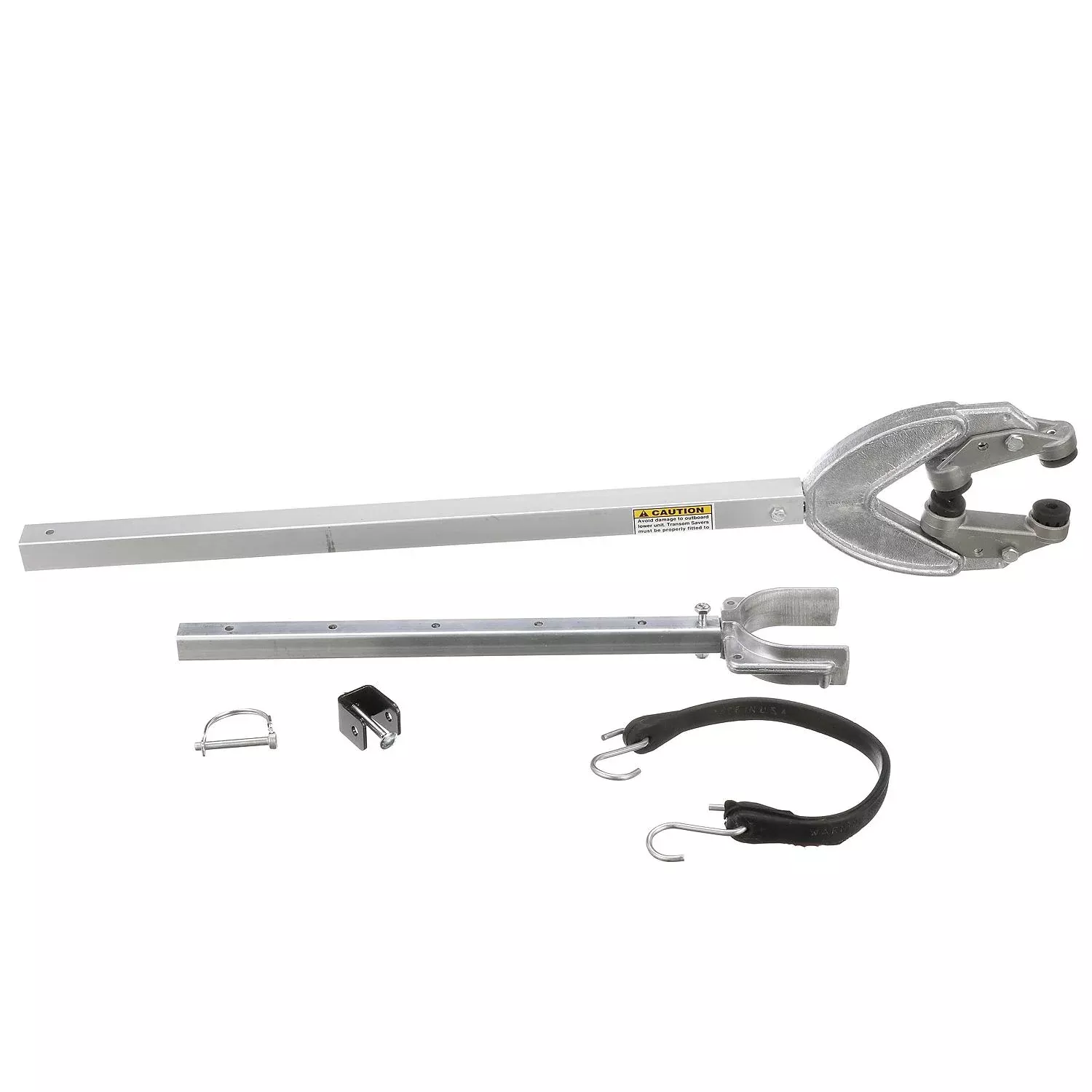 Attwood 32″ to 44″ L Heavy-Duty Roller/Trailer Mount Adjustable Transom Saver• SP-424-ADJ-RB