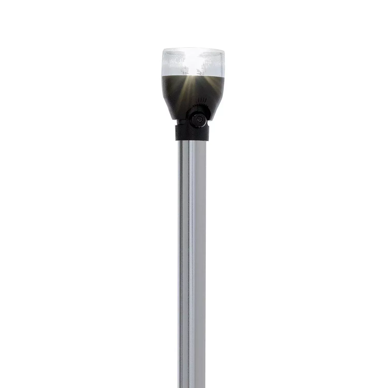 Attwood 48″ Locking-Collar Articulating White All-Round Pole LED Light• 5530-48A7