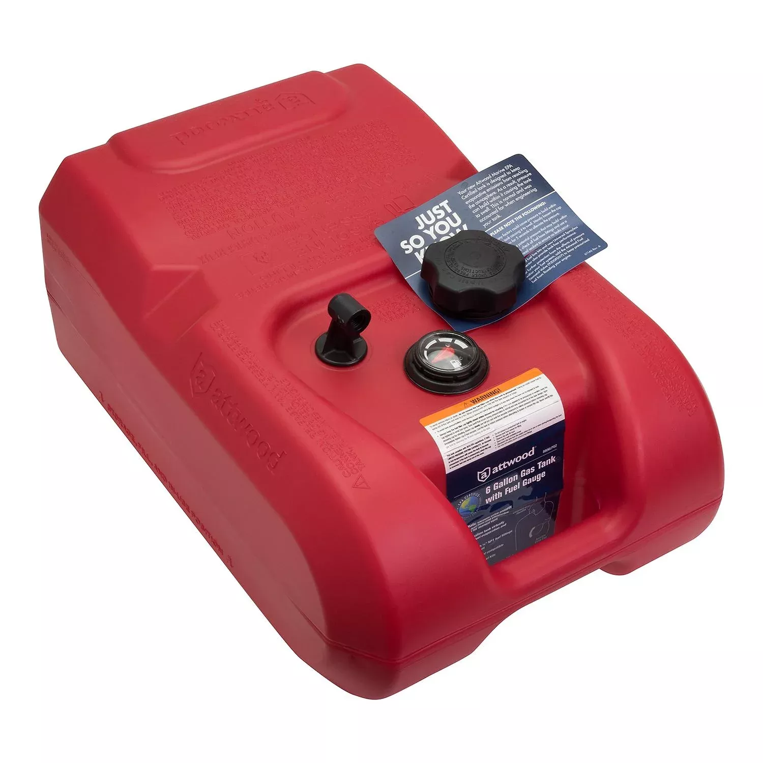 Attwood 6 Gallon Fuel Tank• 8806LPG2