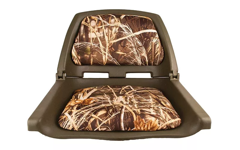 Attwood Camo Padded Flip Boat Seat• 98391GNMX