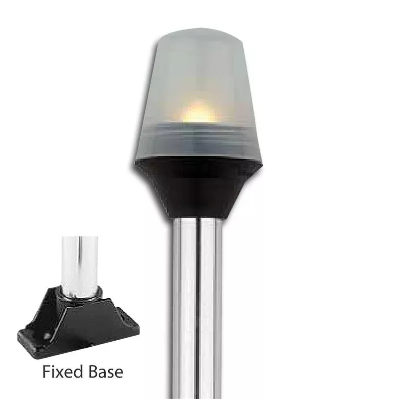 Attwood Fixed Base All-Round Pole Light• 5122-08-7