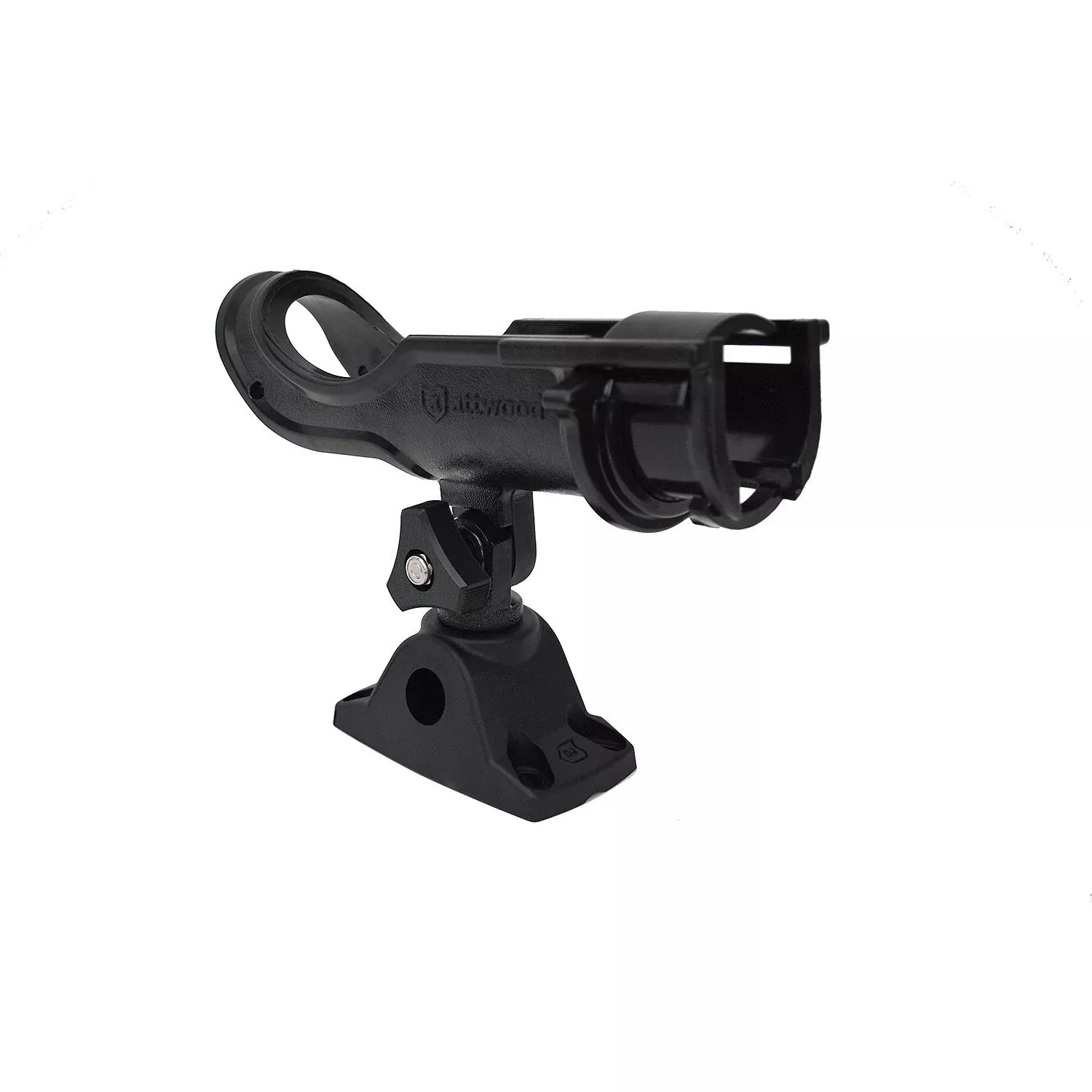 Attwood Heavy-Duty Black Adjustable Rod Holder with Combo Mount• 5009-4