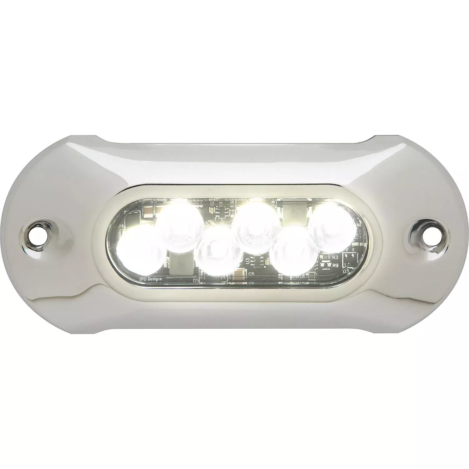 Attwood LightArmor (HP) Series 5″ Intense White 1350 lm Surface Mount Underwater LED Light• 65UW06W-7