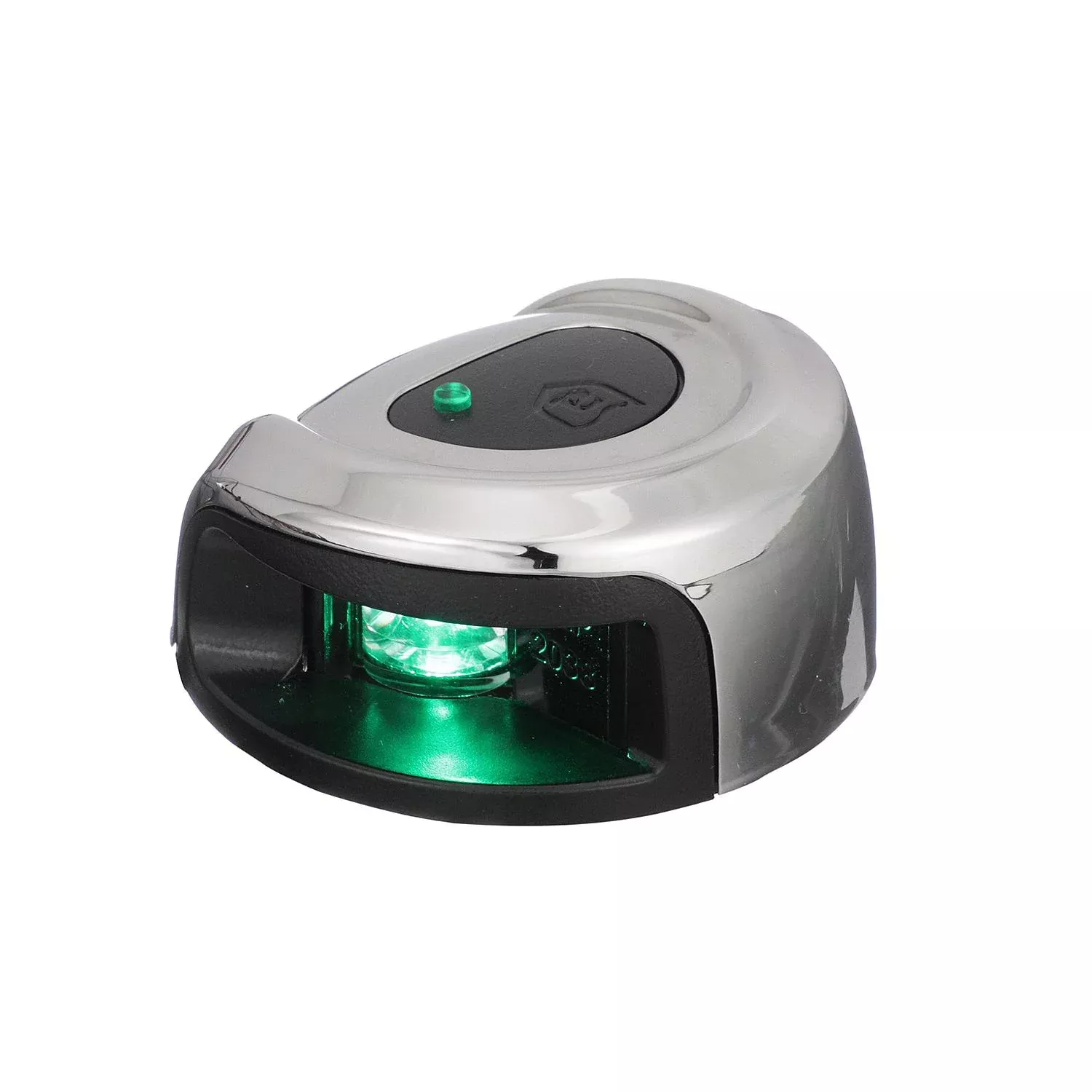 Attwood LightArmor Stainless Steel Deck Mount Starboard Side LED Light• NV2012SSG-7