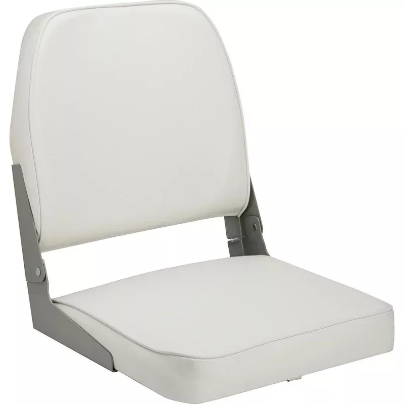 Attwood Swivl-Eze Low Back Padded Flip Seat – White