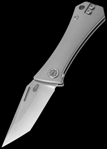 Auxiliary Manufacturing Coffin Tanto Folding Knife