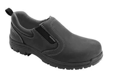 AVENGER Womens Composite Toe Waterproof Black Slip On Work Shoes (A7169)