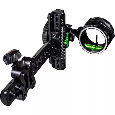 Axcel Driver Plus Slider Sight W/avx-41 Scope Stealth Bh .019 Green Fiber Single Pin Rh