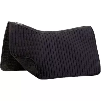 BACK ON TRACK Western Black Saddle Pad (21330000)