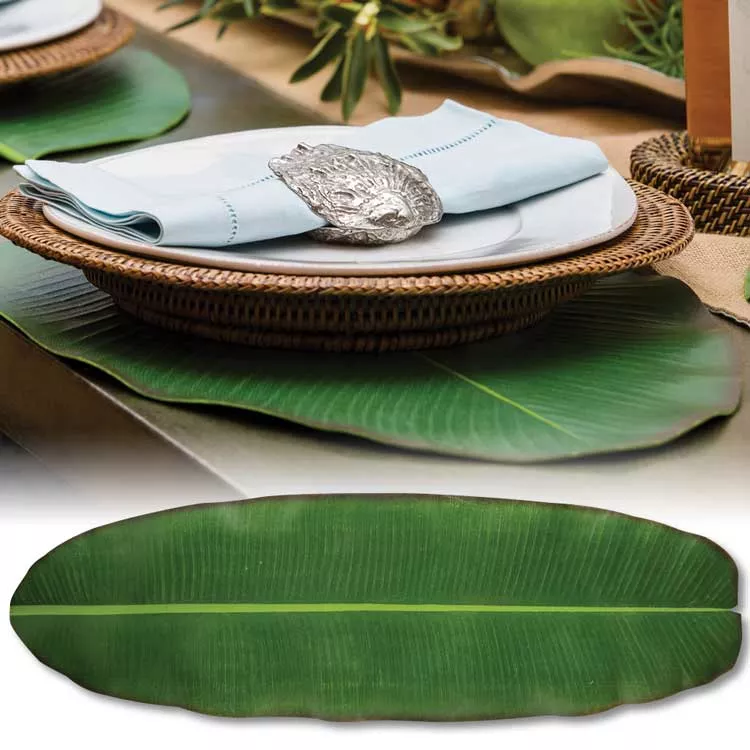 Banana Leaf Table Runner