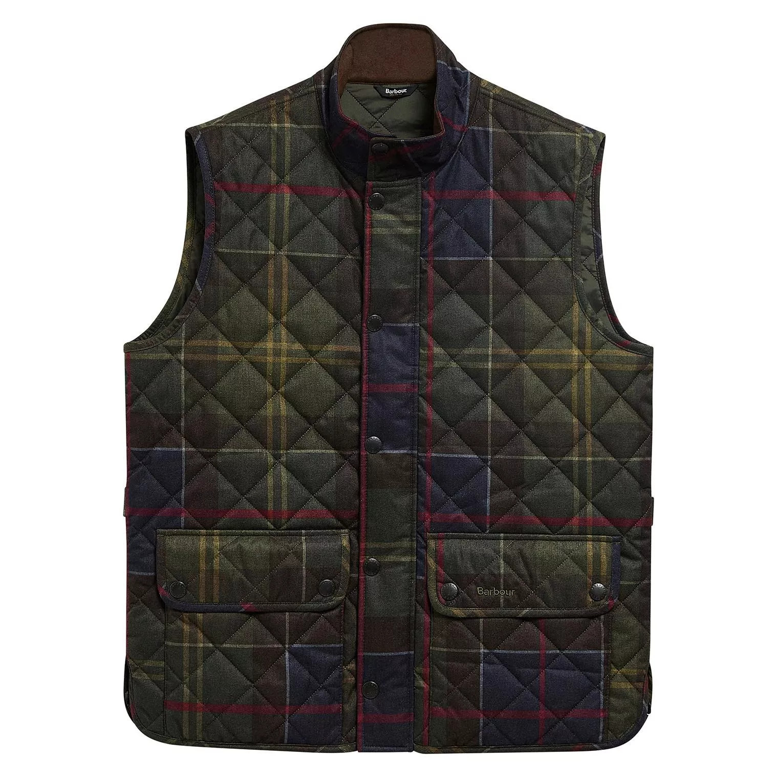 Barbour Icons Tartan Lowerdale Quilted Gilet