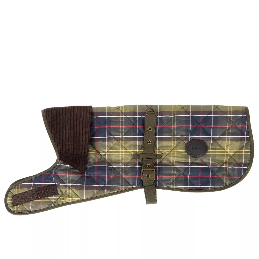 Barbour Tartan Dog Coat