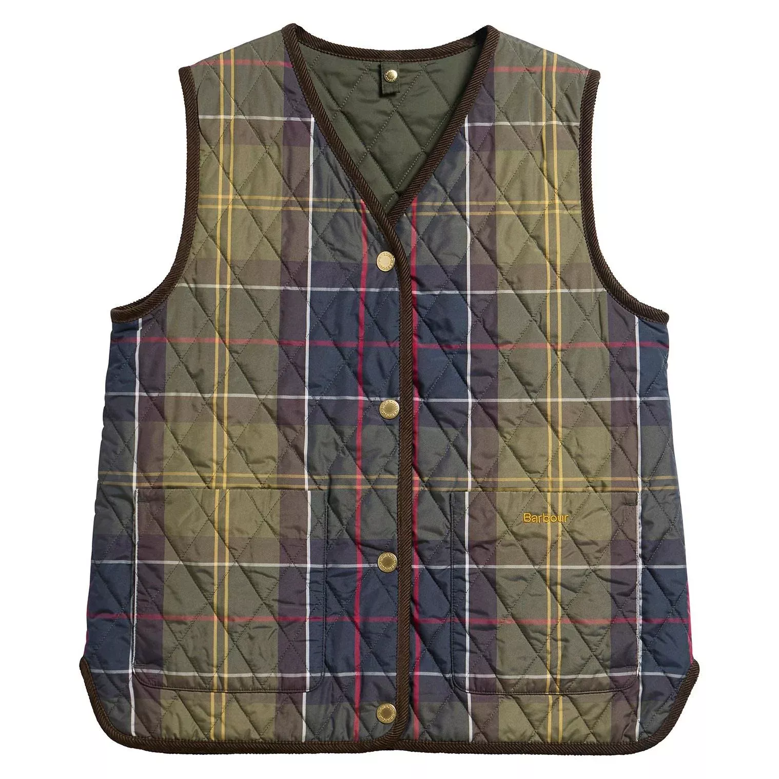 Barbour Tartan Reimagined Icons Reversible Quilted Liner