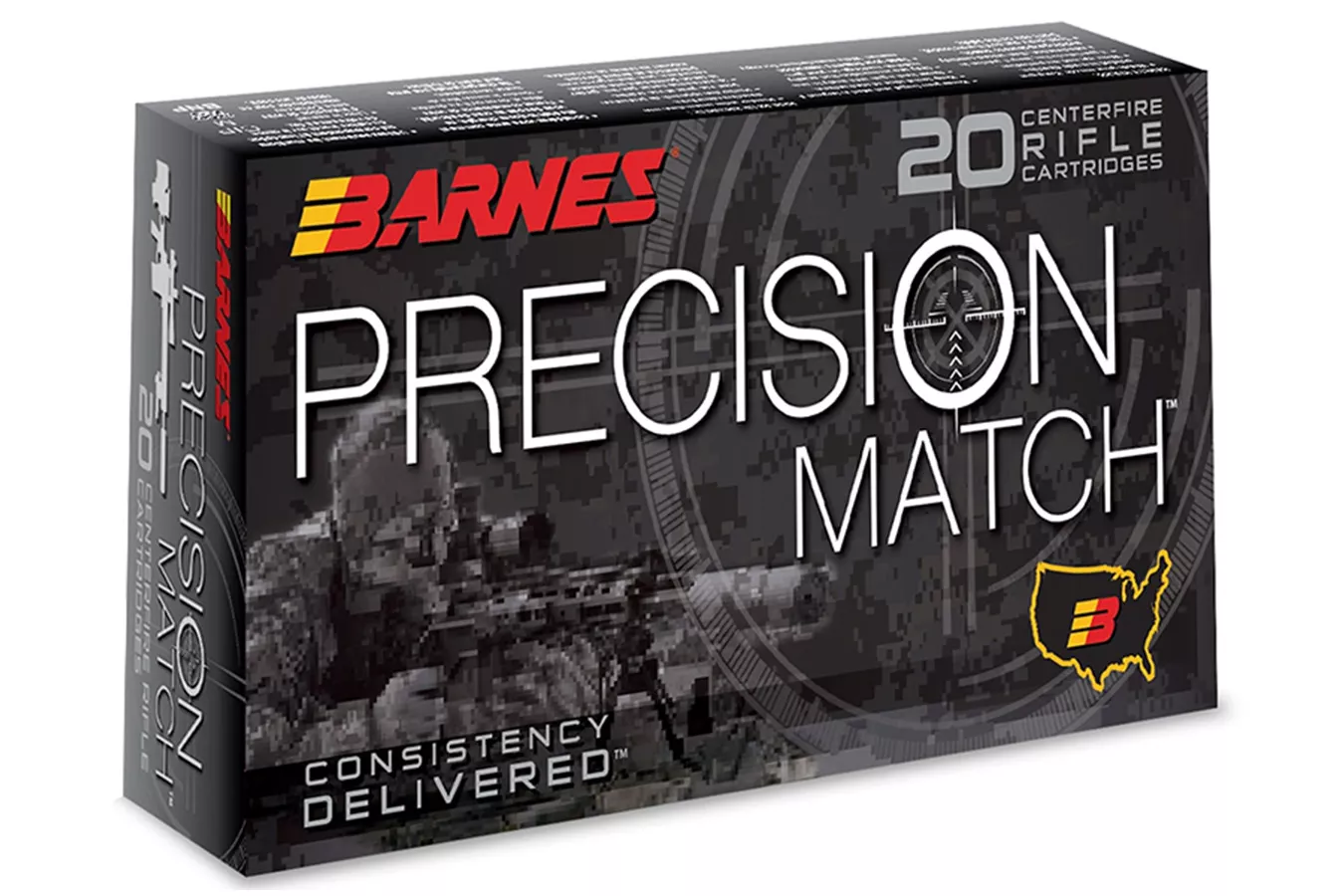 Barnes 300 AAC Blackout Subsonic 220 Grain Precision Match 20 Rds/Box