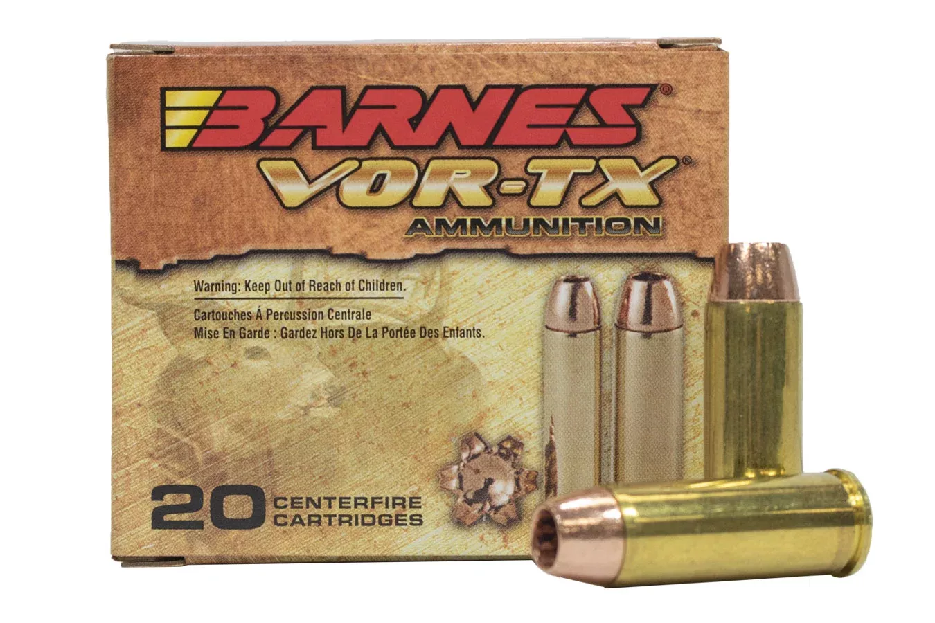 Barnes 45 Colt 200 gr XPB VOR-TX 20/Box