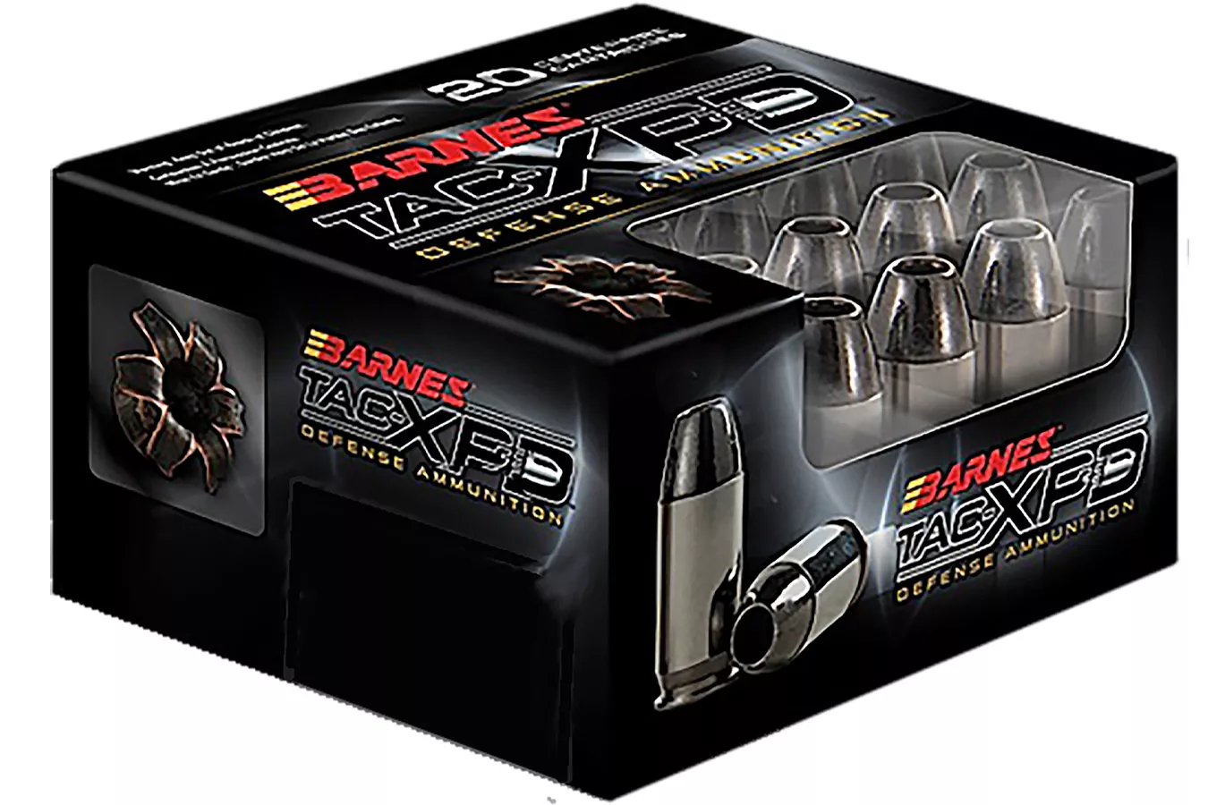 Barnes TAC-XPD Defense Handgun 380ACP 80gr 20 Per Box