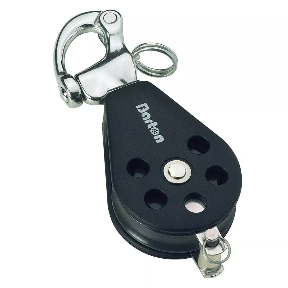Barton Marine Series 3 Single Snap Shackle & Becket Block - 45mm - N03 141
