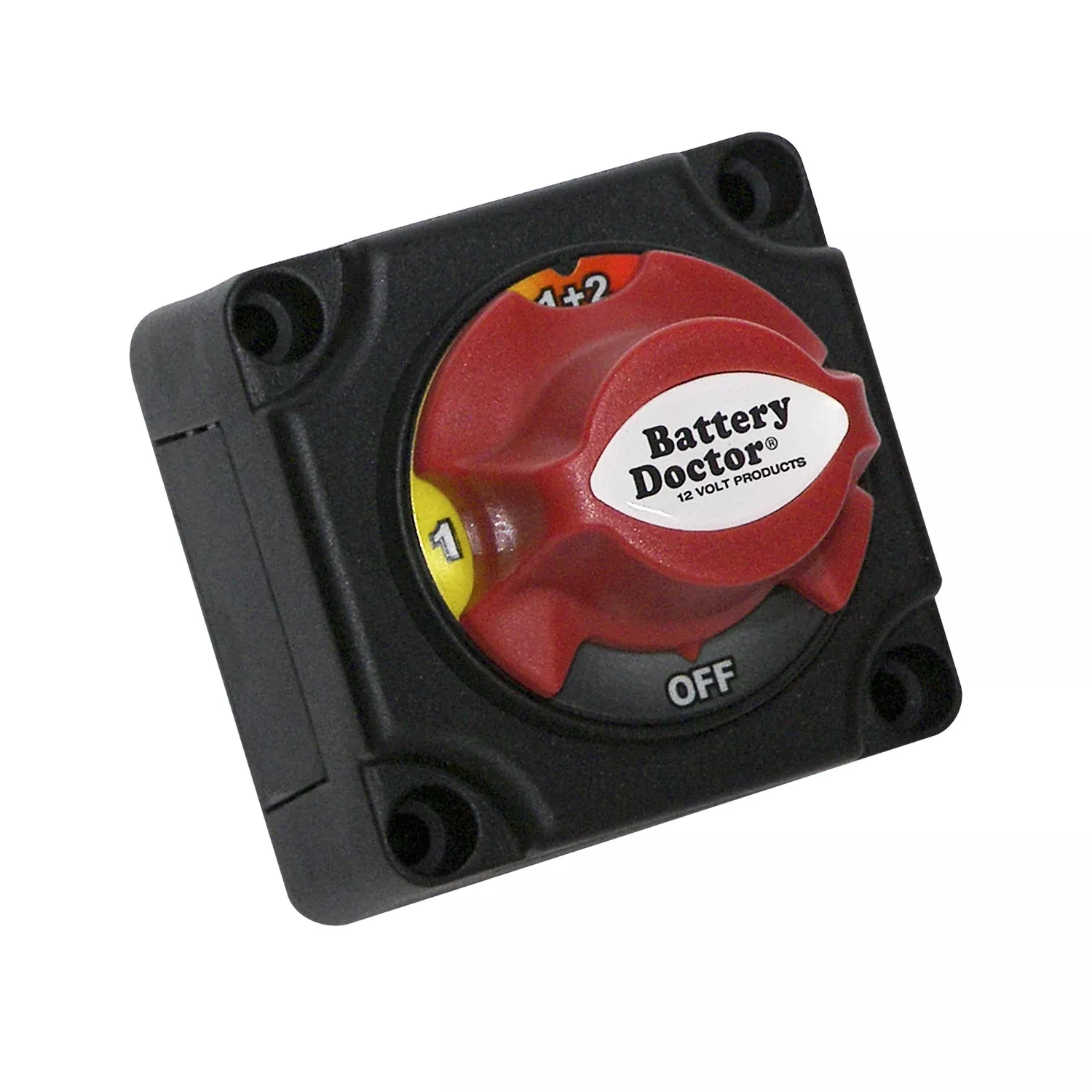Battery Doctor 4-Position Mini Master Dual Battery Disconnect Switch• 20393
