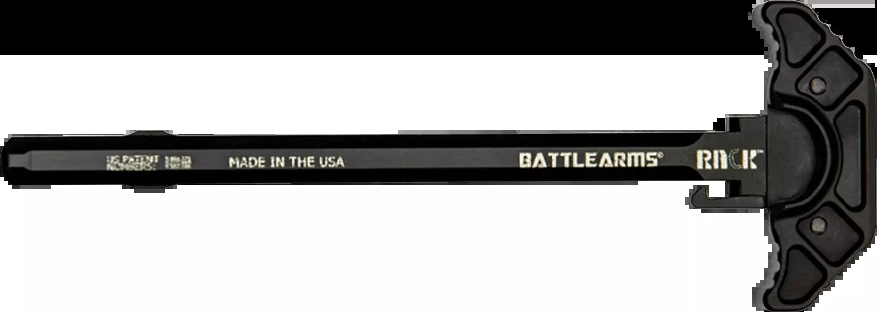 Battle Arms Development RACK Monolithic Ambidextrous Charging Handle AR-15 Size C Black BAD-RACK-15-C