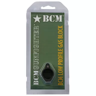 BCM LGB-750 Gas Block Low Profile .75" Black Phosphate