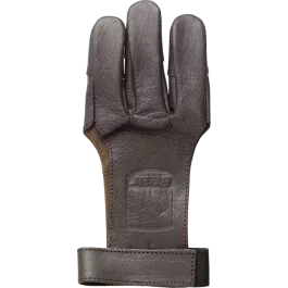Bear Archery Leather 3 Finger Shooting Glove - M