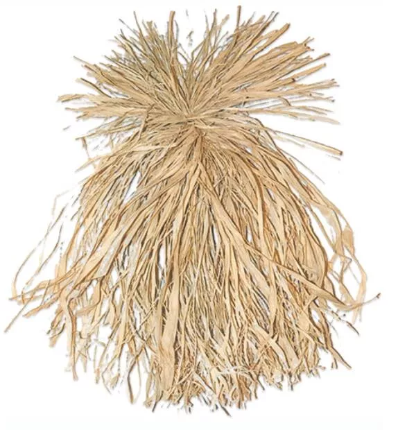 Beavertail Ghillie Grass Natural Blind Cover, All Natural Raffia Grass Bundle• 400159