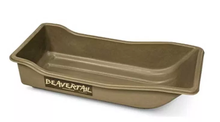 Beavertail Small Marsh Brown Sport Sled• 401071
