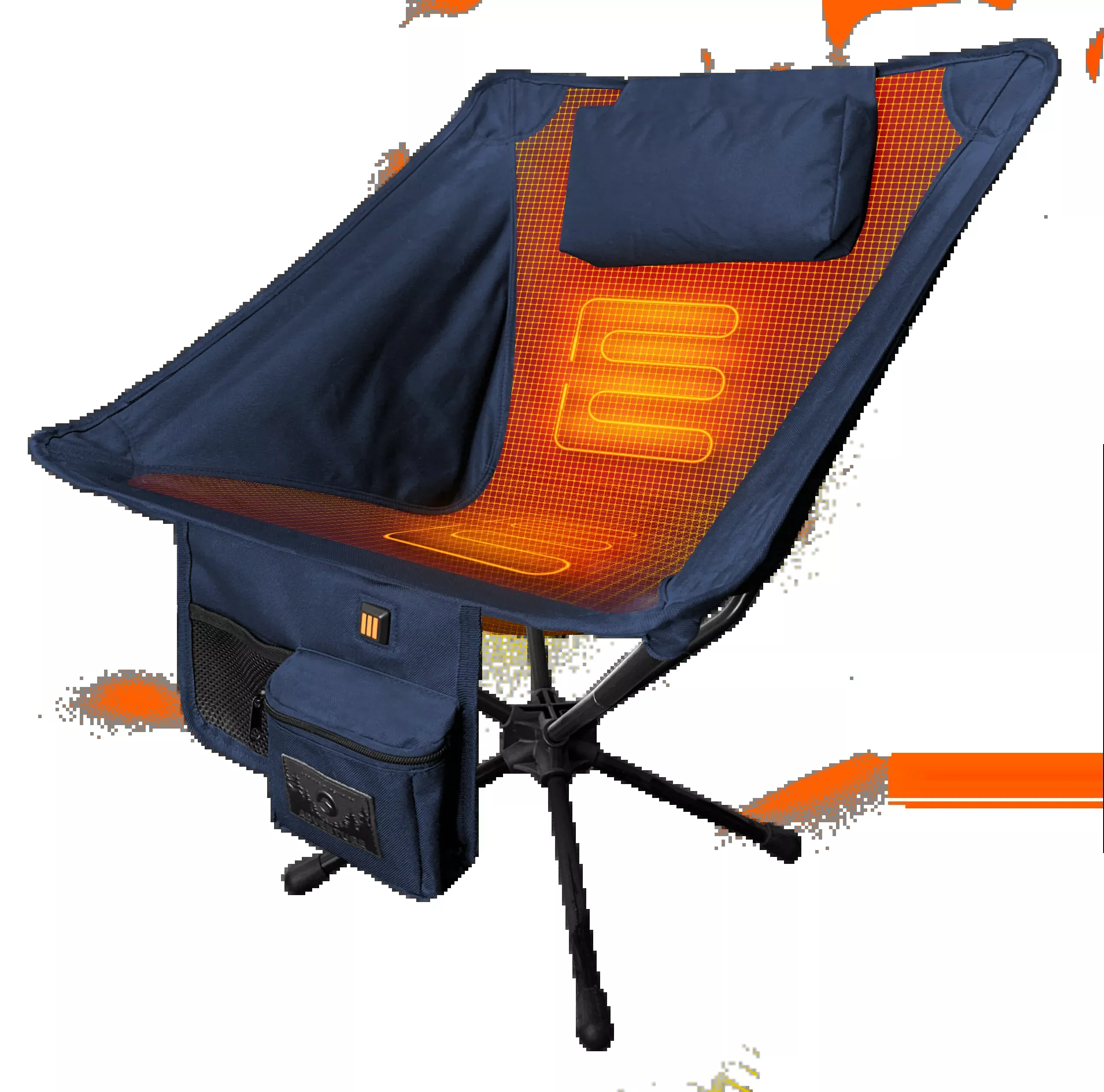 The Beck Chair – Ultra-Portable Heated Camping Chair