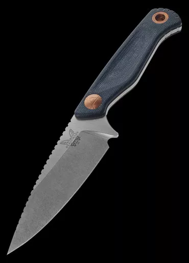 Benchmade 203 Dacian Denim Micarta Fixed Blade