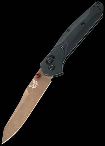 Benchmade 940FE-2601 Osborne Taiga Green Aluminium Folding Knife