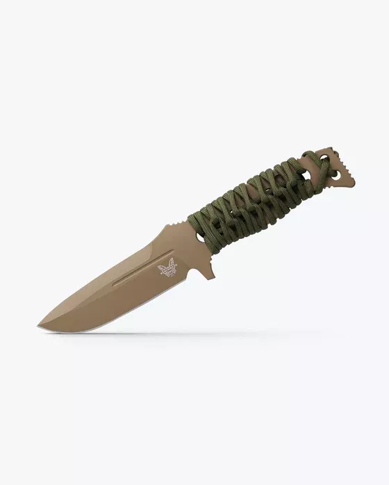 Benchmade Fixed Adamas OD Parachord Drop Point Knife