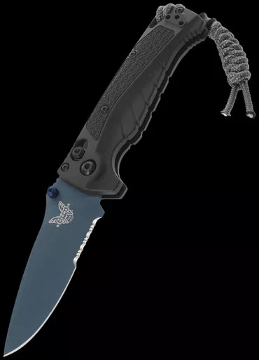 Benchmade Mini Adira 18065SBT-01 Tempest Grey Part-Serrated