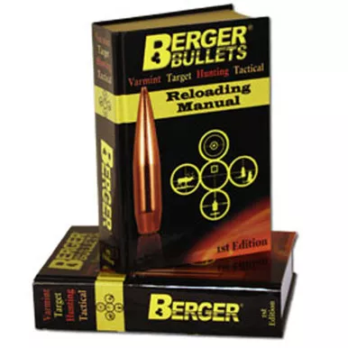BERGER 11111 1ST EDITION RELOADING MANUAL