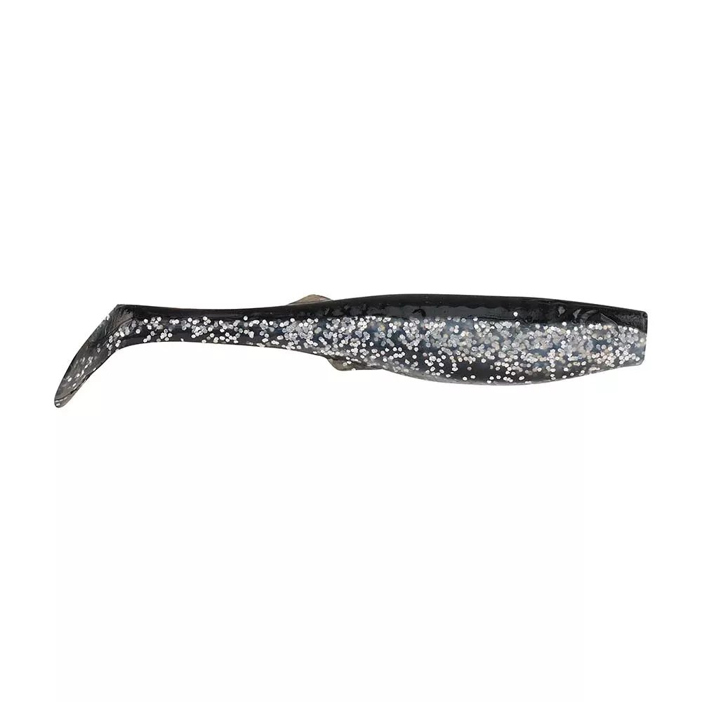 Berkley Gulp! Paddleshad – 4″ – Black Silver [1545526]