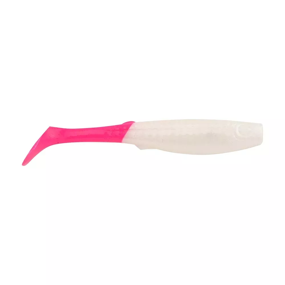 Berkley Gulp! Paddleshad – 4″ – Pearl White/Pink [1545532]