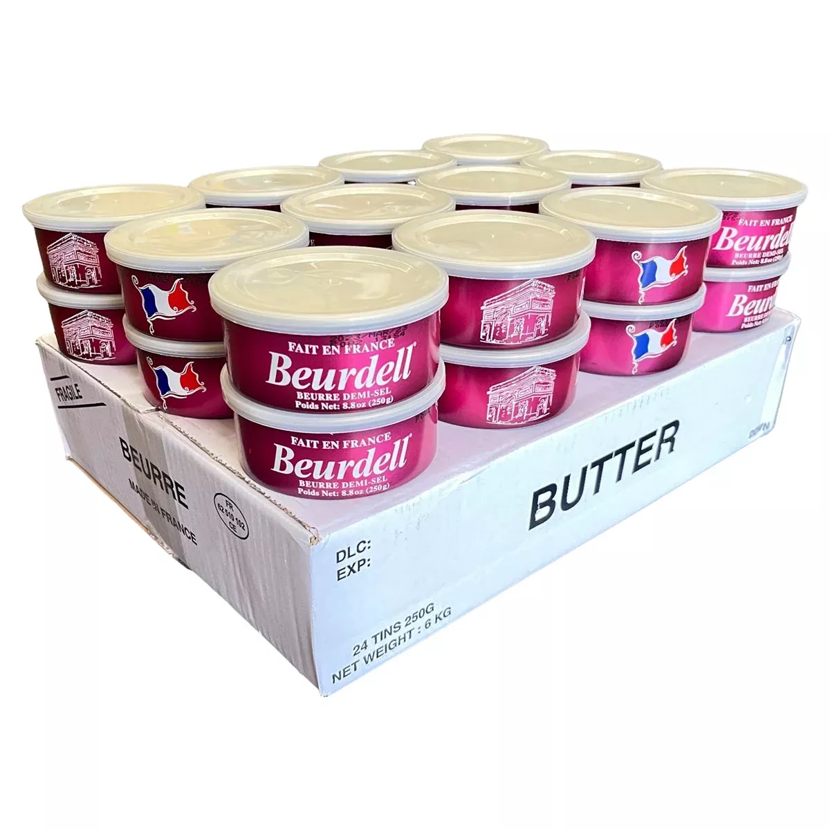Beurdell Real Canned Butter from France