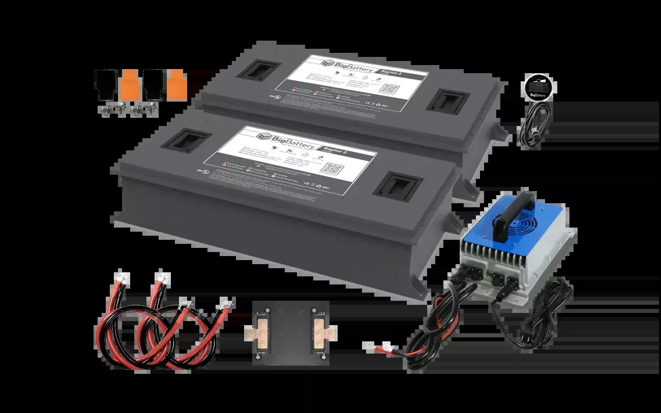 BigBattery 72V 2X RAPTOR 2 KIT