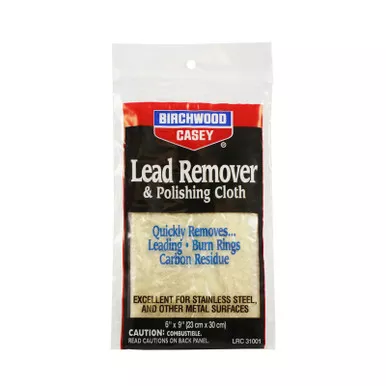 Birchwood Casey BC-31002 Lead Remover & Polishing Cloth