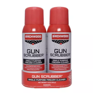 Birchwood Casey BC-33304 Gun Scrubber Aerosol Combo 2-Pack Cleaner