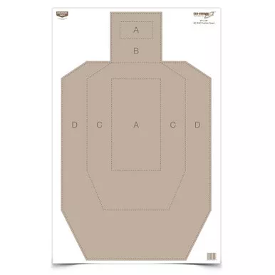 Birchwood Casey Eze-Scorer 23" x 35" IPSC Practice Targets