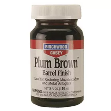 Birchwood Casey Plum Brown Barrel Finish 5 oz Liquid, 14130