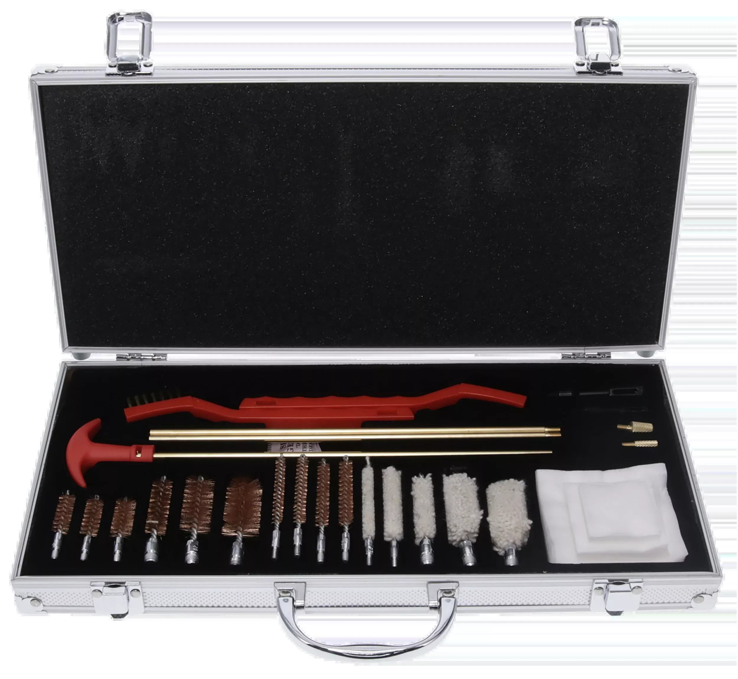 Birchwood Casey Premium Gun Cleaning Kit, Universal 27-Piece Set with Case – PGCK