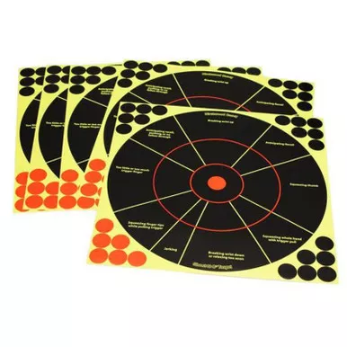 Birchwood Casey Shoot-N-C 12in Reactive Targets Pack of 5, 34032