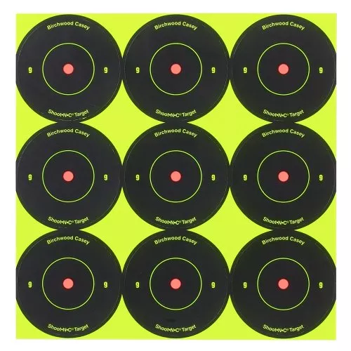 Birchwood Casey Shoot-N-C 2-inch Round Bull’s-Eye Target