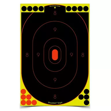 Birchwood CaseyShoot•N•C 12" X 18" Pink Silhouette
