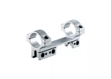 BKL 1in. Dia x 4in. Long Rimfire Unitized Dovetail Silver Mount (261-S)