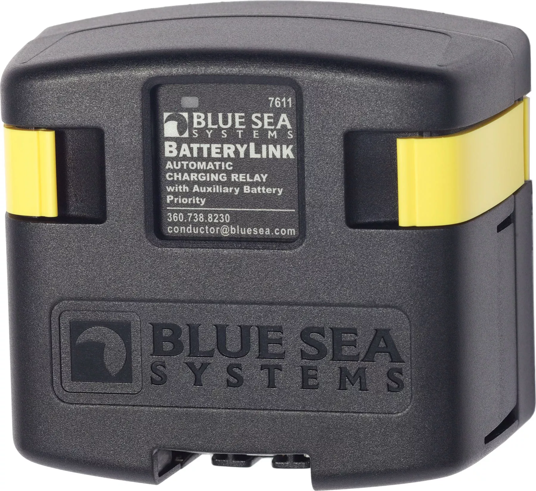 Blue Sea DC BatteryLink Automatic Charging Relay - 120 Amp W/Auxiliary Battery Charging• 7611-BSS