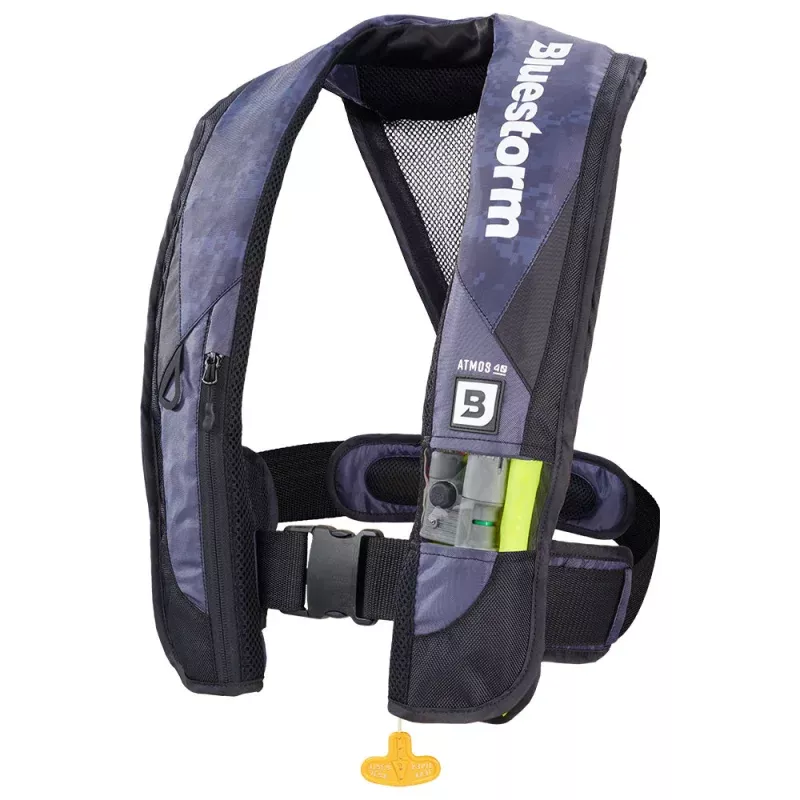 Bluestorm Atmos 40 Auto Type II Inflatable PFD – Apex Black